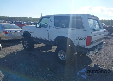 1992 Ford Bronco U100 from USA, damaged, VIN 1FMEU15N1NLA34048